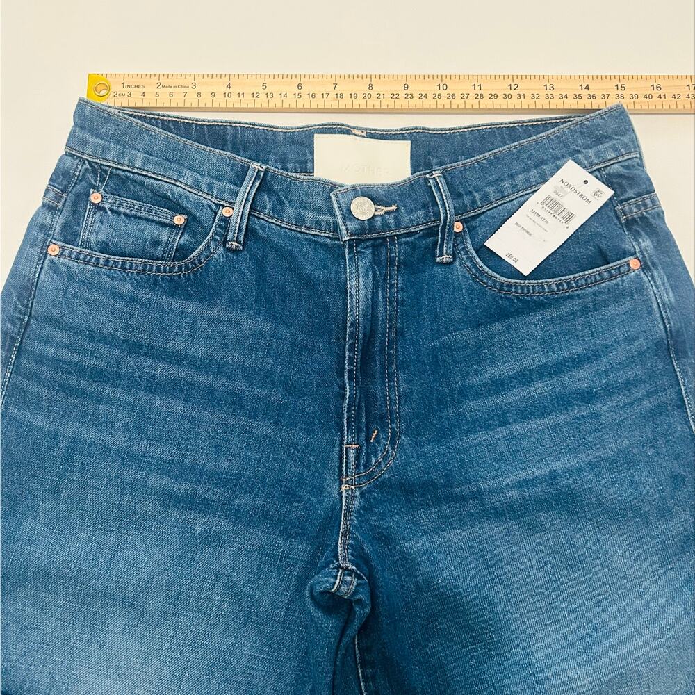 Mother Superior Maven Skimp Mid-Rise Jeans in Big Tipper. Wide Leg. Size 28 NWTs - Picture 4 of 10